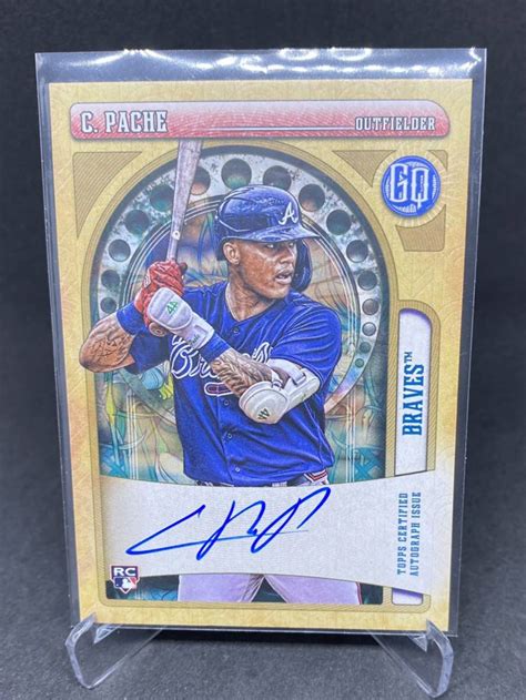 Yahoo Topps Gypsy Queen Cristian Pache Auto A