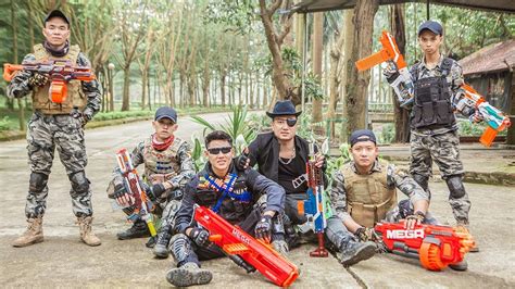 Nerf Guns War Police Men Of Ttnerf Team Special Finish Mission Catch