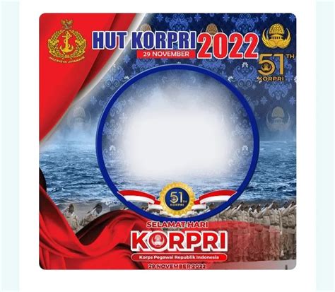 8 Twibbon HUT Korpri 2022 Terpopuler Cocok Dipasang Sebagai Bingkai