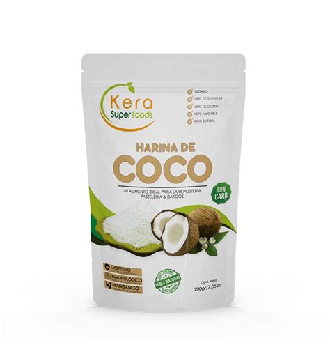 Harina De Coco G Kera Superfoods Mishan Tienda Natural