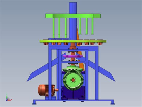 沙漠玉枣去胡机全自动机器设备桂圆油橄榄脱核机除核机solidworks 2015模型图纸下载 懒石网