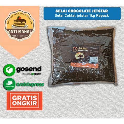 Jual Selai Cokelat Filling Jetstar Repack 250gr 500gr 1kg Shopee