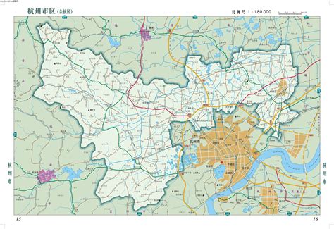 杭州余杭区域地图杭州区域杭州区域划分图文秘苑图库