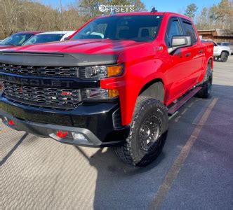 2020 Chevrolet Silverado 1500 With 17x9 12 Method Mr312 And 315 70R17