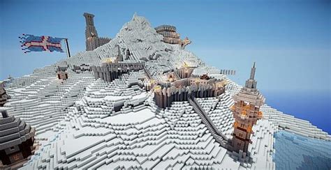 Winter Fortress Minecraft Map