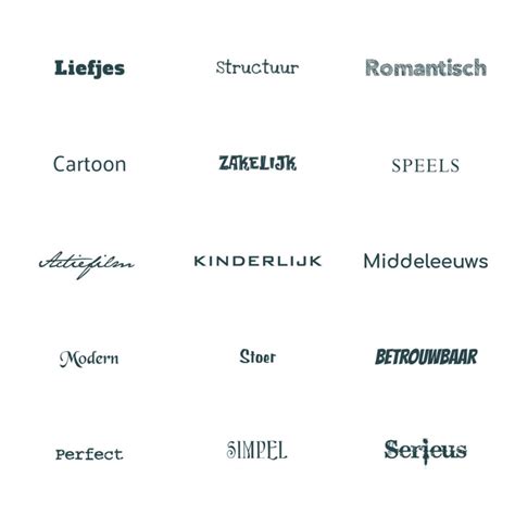 2.1 Typografie: Welke lettertypes zijn er?