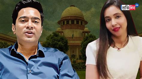 Sc Asks Ed Over Lookout Against Abhishek Banerjee S Wife Rujira