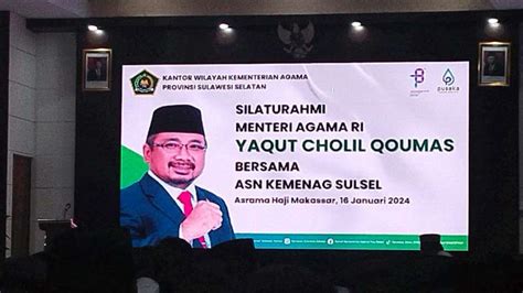 Ketua Jurusan Pbi Hadiri Silaturrahmi Dengan Menteri Agama Ri