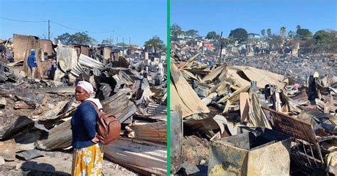 Durban Residents Left Homeless By Informal Settlement Fire Plead For