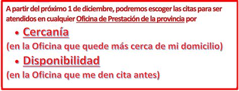 El Sepe Ampl A Las Posibilidades Para Las Citas Previas