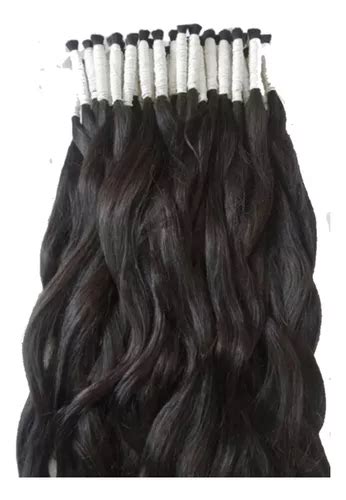 Cabelo Humano Natural 40 A 45cm 100 Gramas Cabelo Virgem