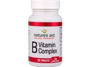 Vitamin B Complex 90 Tabs Natures Aid UK