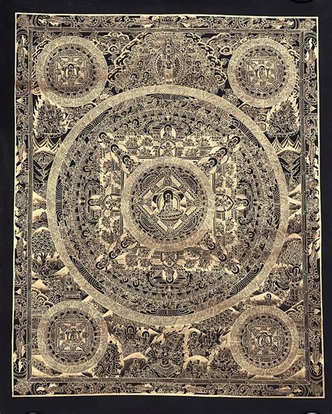 Buddha Life Bhavacakra Bhavachakra Wheel Of Life Mandala Masterpiece