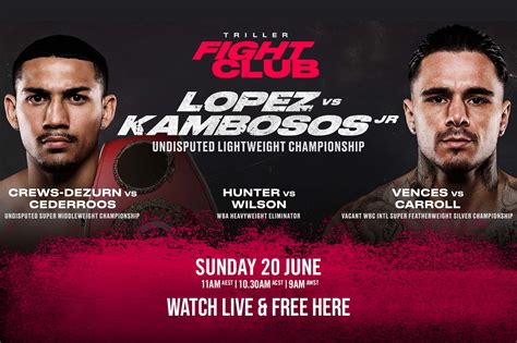 George Kambosos Jr Vs Teofimo Lopez Better At The Pub