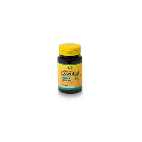 Nature Essential Ginseng Koreano 400mg 50caps PromoFarma