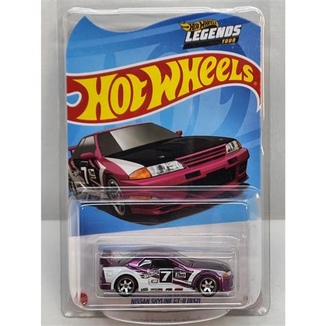 Hot Wheels Legends Tour Nissan Skyline Gt R R Event Car With Original Hw Protector Case