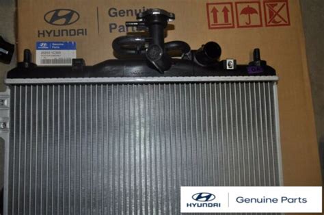 HYUNDAI GETZ 2002 1 5L CRDi ENGINE COOLING RADIATOR NEW GENUINE OEM