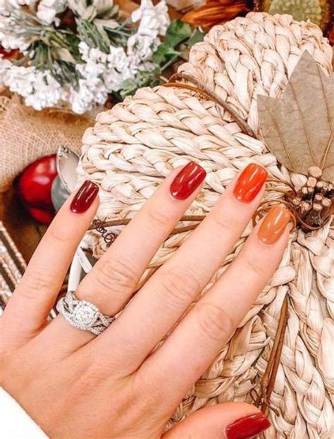 Top 35 Short Fall Nails Trends To Try In 2024