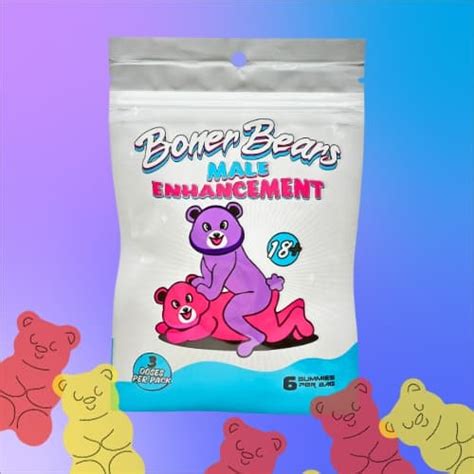 Boner Bears Male Sex Enhancement Gummies Burmans Health Shop