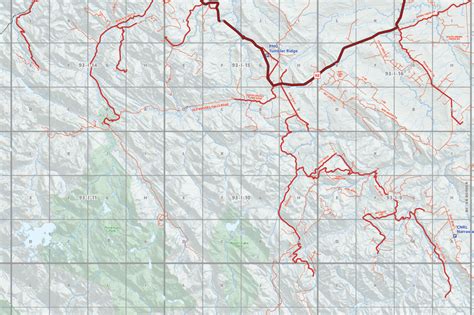 Fort St. John Oilfield Road Map (Folded) - 4"W x 9"H – SkyBase Solutions