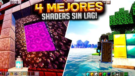 Mejores Shaders Gama Baja Alta Realistas Sin Lag Para Minecraft