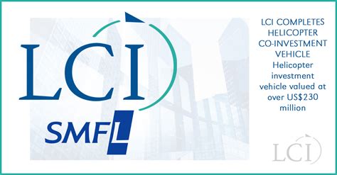 Lci And Sumitomo Mitsui Finance And Leasing Smfl Launch Landmark Us