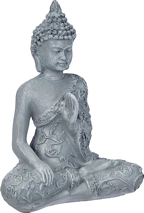 Statua Buddha Meditazione 1 Statuetta Decorativa Zen E Feng Shui