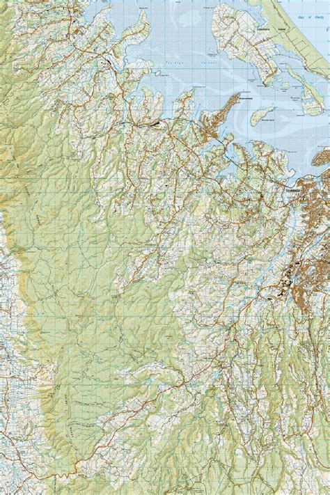 Topo Map Bd Lower Kaimai Toit Te Whenua Land Information