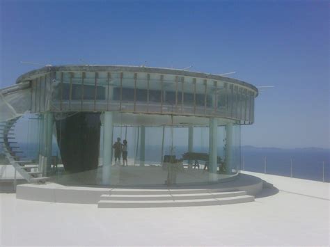 Curved Glass Observatory Deck Cansol Archinect