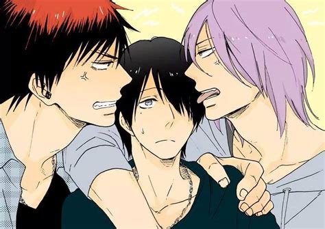 Kagami Himuro And Murasakibara ~ Kuroko No Basketball Pinterest