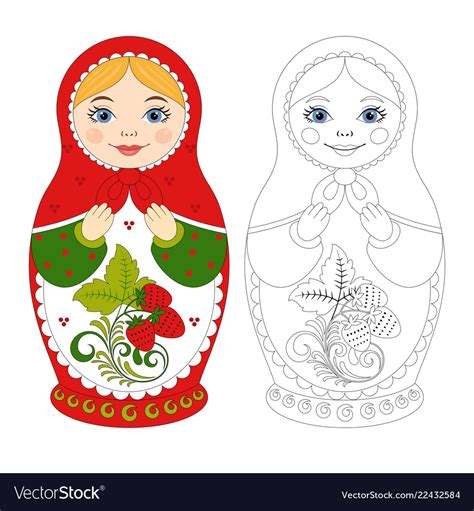 Russian Dolls Drawing