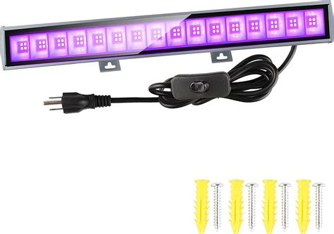 Buy Indmird W Led Black Light Bar Leds Uv Nm Blacklight