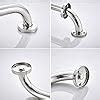 Bathroom Grab Bar HONPHIER Anti Slip Grab Rails SUS 304 Stainless