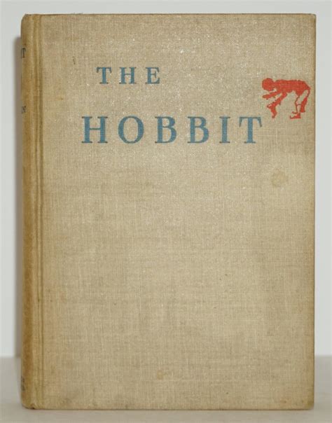 TCG THE HOBBIT J R R TOLKIEN 1ST 1ST US PRINTING 1938