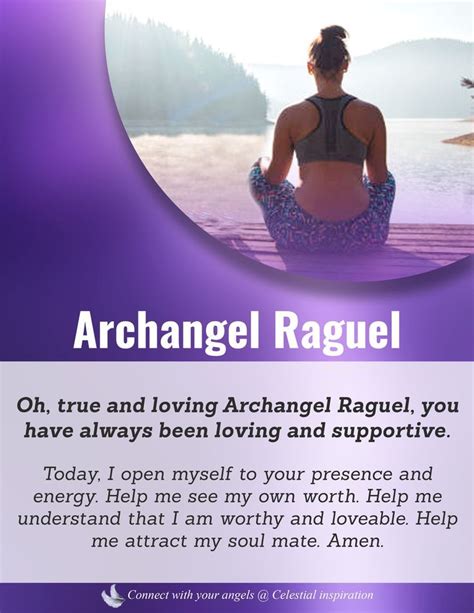 Archangel Raguel Prayer | Archangel raguel, Archangels, Archangel prayers