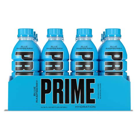 Prime Hydration With Bcaa Blend For Muscle Recovery Blue Raspberry