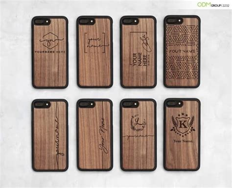 Promotional Wooden Products Customizable Phone Cases To Dazzle The