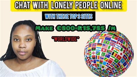 Earn 800 PER MONTH Texting Chatting To Lonely People Online How To