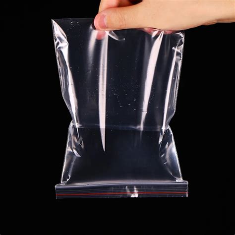 Organiseur De Sac Main Plastique Ziplock Fermeture Clair Refermable