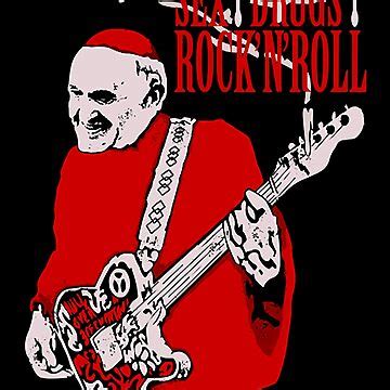 Sex Drugs And Rock N Roll Pope Essential T Shirt For Sale By Tristinachiant Redbubble