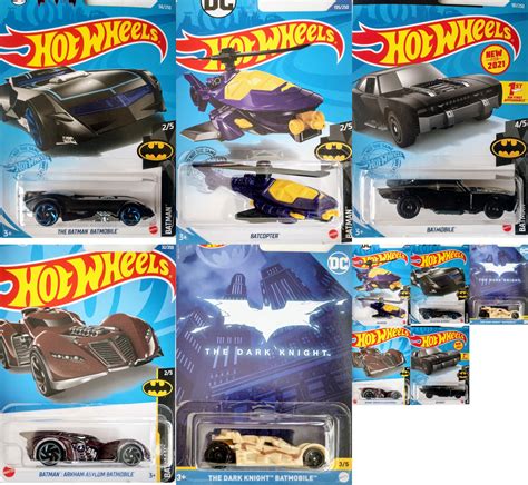 Amazon Hot Wheels Batman Car Set Bundle Version Toys Games