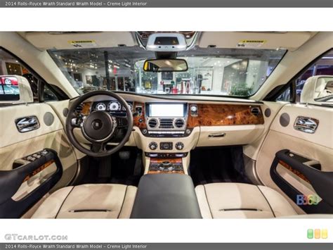 Creme Light Interior Dashboard For The 2014 Rolls Royce Wraith