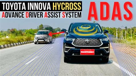 Toyota Innova Hycross ADAS Features Explained In Detail Video