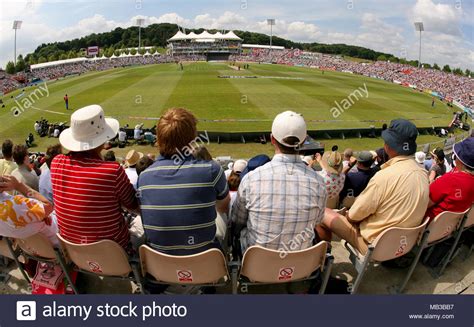 The Rose Bowl Home Of Hampshire Cricket Before The Redevelopment