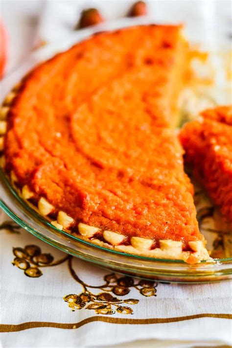 Grandma S Old Fashioned Sweet Potato Pie Recipe Get On My Plate