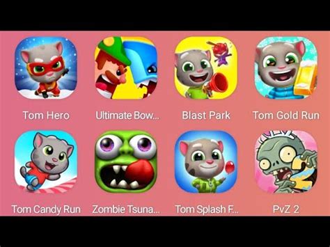 Tom Hero Ultimate Bowmasters Tom Gold Run Blast Park Pvz Zombie