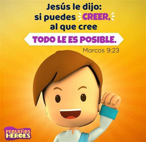 Pin De Flia Cervera Perez En Versiculos Biblicos Pequeños Heroes Texto Biblico Para Niños