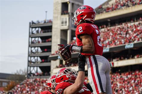 College Football Playoff Rankings Georgia Leads The Way In The