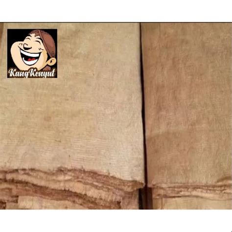 Jual Kulit Kayu Lembaran Kulit Kayu Lantung 80 100cm Shopee Indonesia