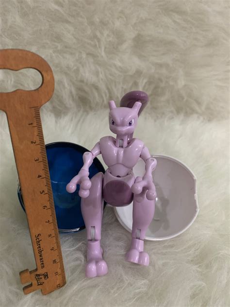 Pokemon Transforming Ball Original Mewtwo Toys And Collectibles Mainan